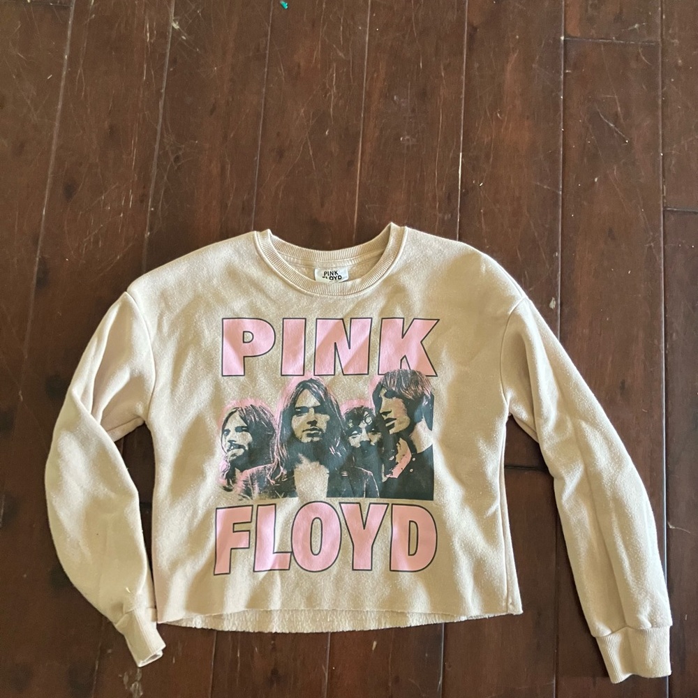 Pink Floyd Girls Cropped Sweatshirt
